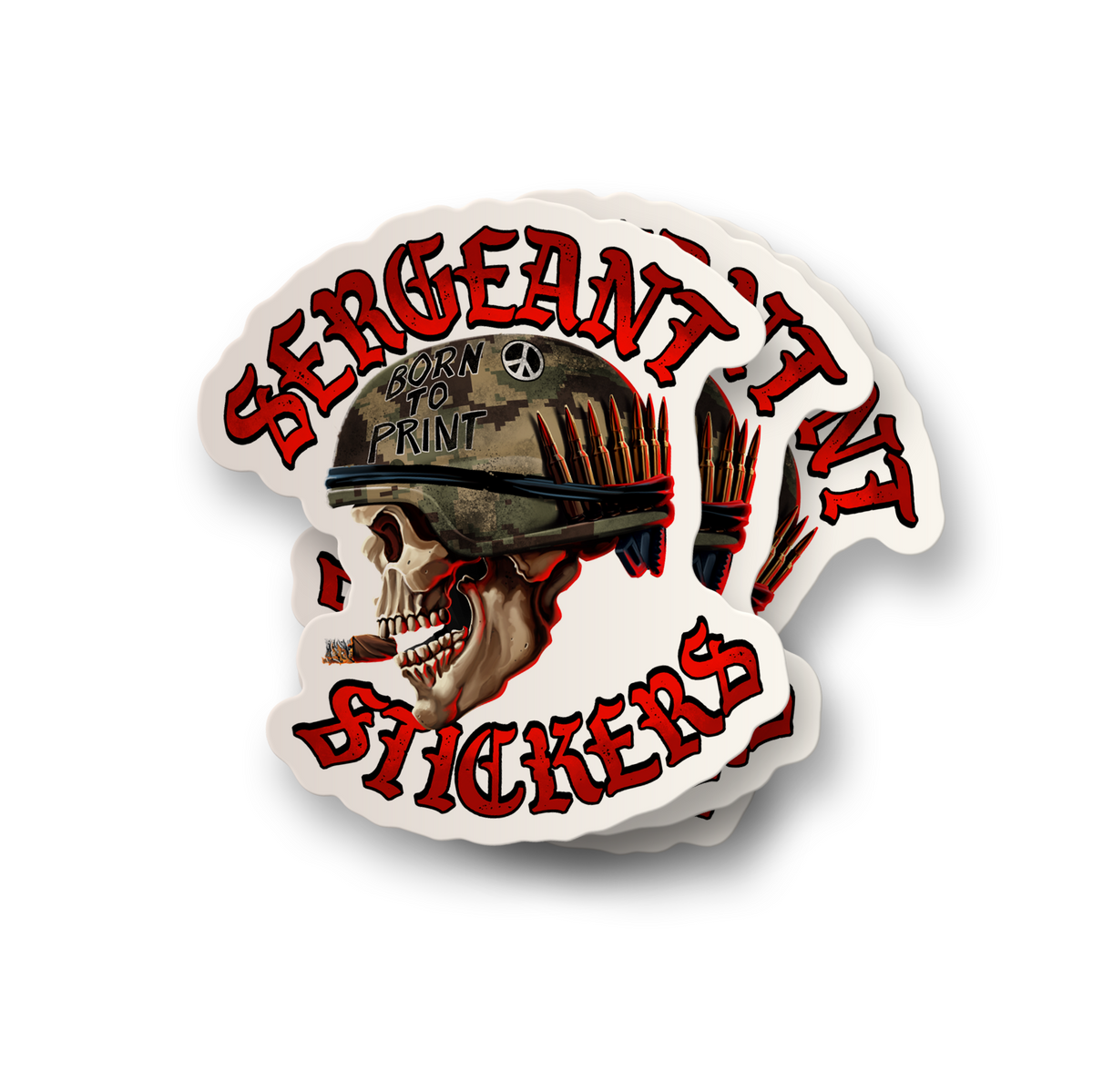 Sergeant Stickers